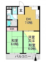 種村マンション１番館の物件間取画像